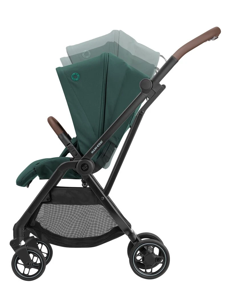 MAXI COSI Poussette ulta compacte Léona Pliage compact De la naissance à 4 ans Essential Green Vert