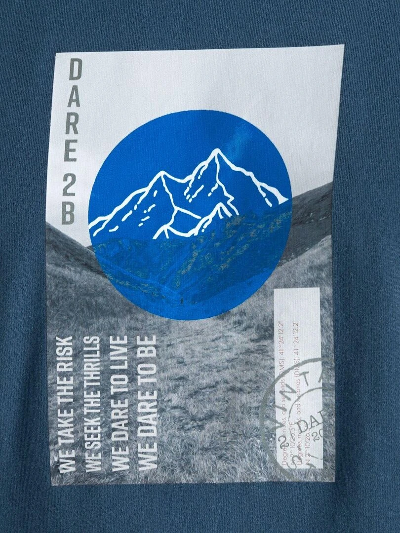 Regatta   T shirt STOMPING   Bleu outremer