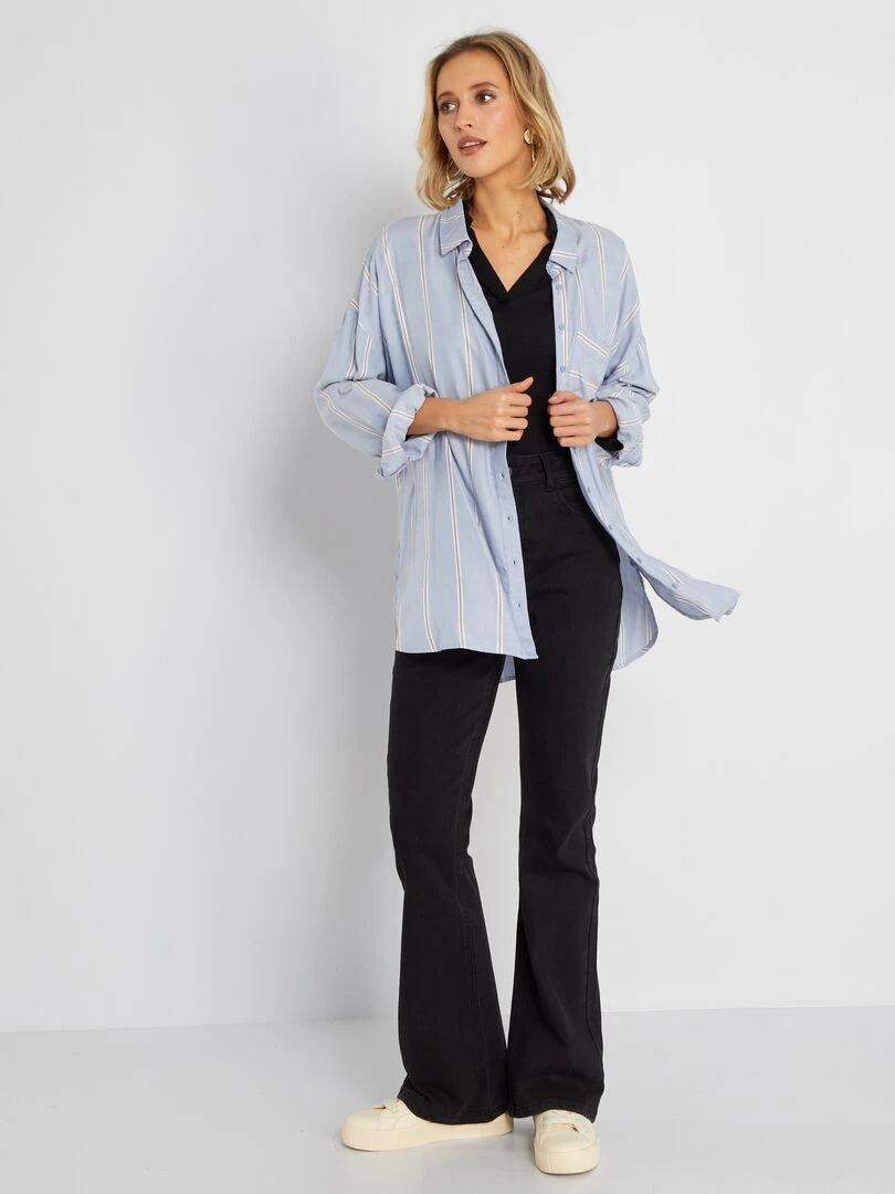 Jean flare/bootcut L34 Noir