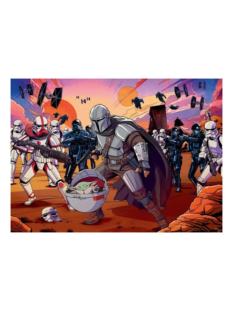 Puzzle 200 Pieces Xxl Star Wars The Mandalorian N/A