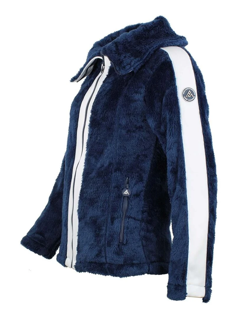 Blouson polaire femme AREVA   Bleu marine