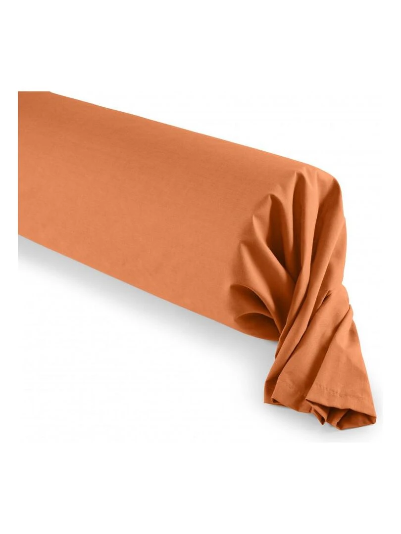 Taie De Traversin Orange 45 X 185 Cm / 100% Coton / 57 Fils/cm² Orange