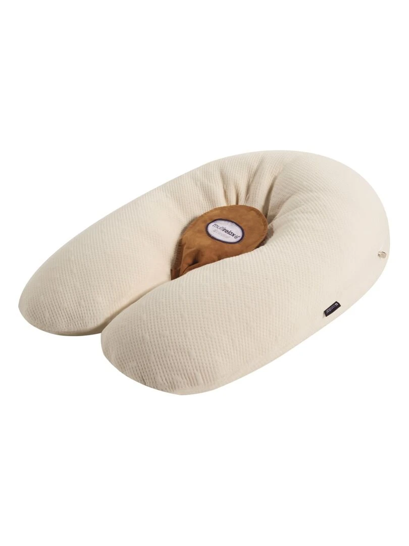 Candide Coussin de maternité et d'allaitement Multirelax Coton Ecru