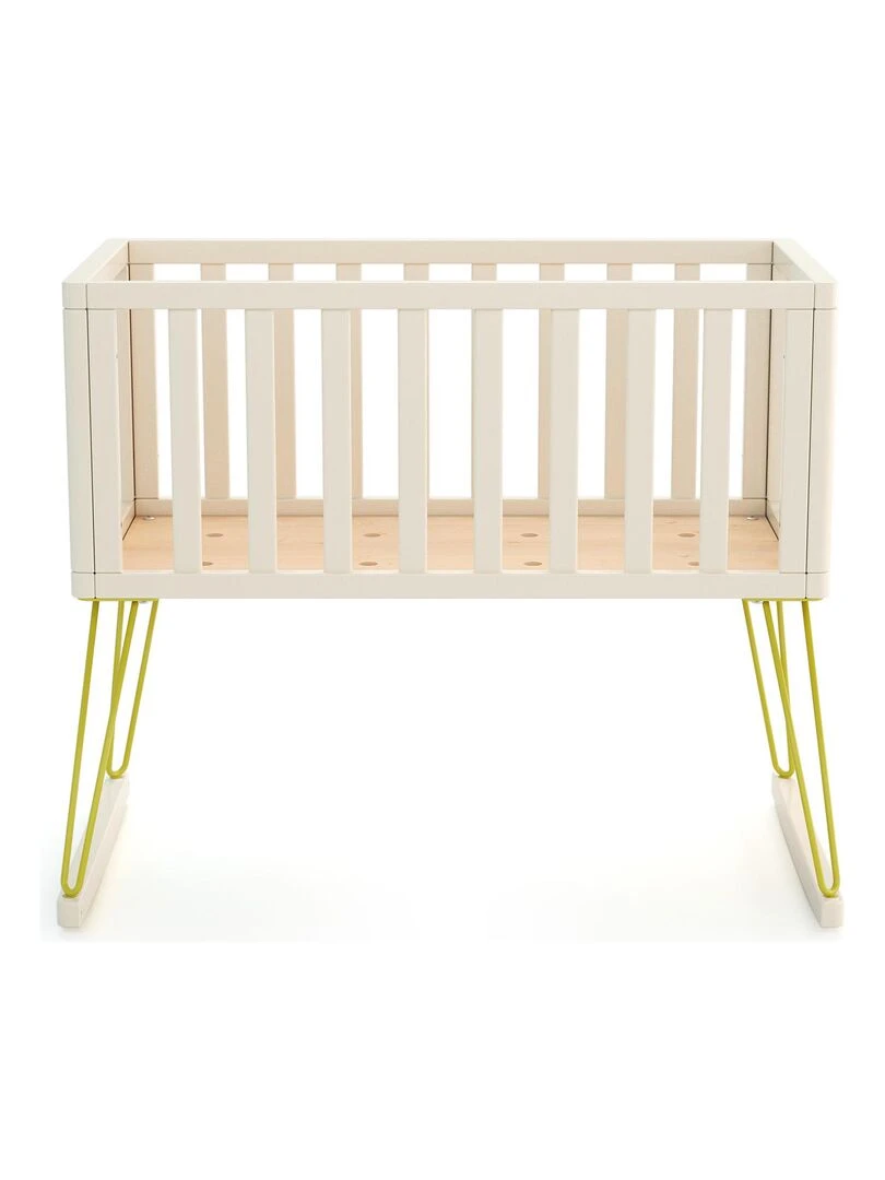 JURABABY   Berceau 40x80 ONLY   Blanc Jaune