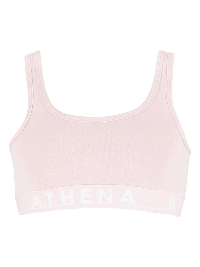 Brassière à bretelles larges fille Easy Color Fille Rose