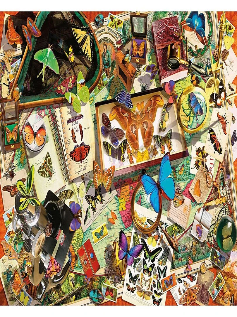 500 pièces The Butterfly Collector N/A