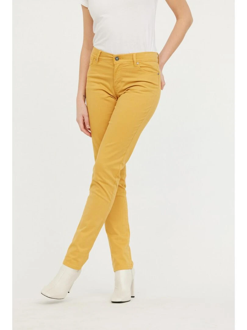 Lee Cooper Pantalon coton slim JANA Jaune