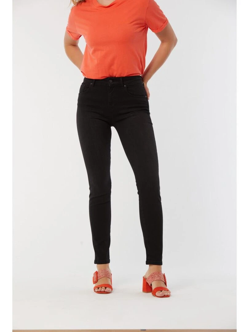 Lee Cooper   Pantalon coton chino slim JEMILA   Rouge brique