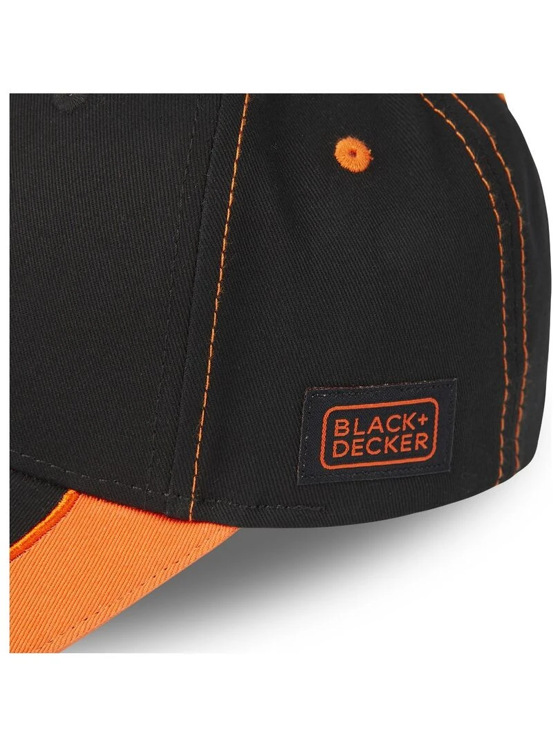Casquette Work Homme Black & Decker   Noir