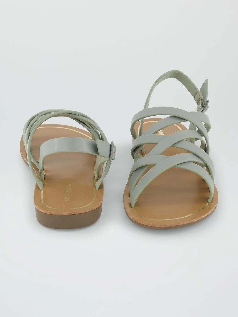 Sandales à brides   Vert