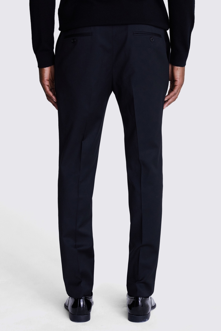 DKNY Slim Fit Black Dress Trousers Buy Online at Moss