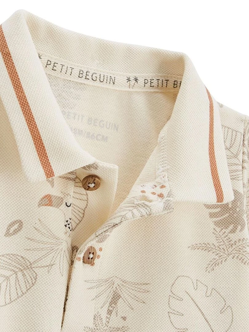 Polo enfant Manaus   Beige