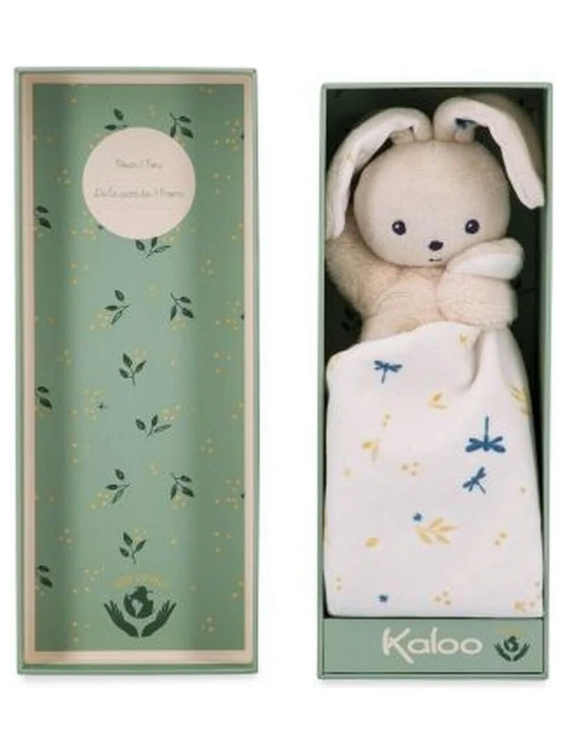 Carre Douceur Doudou Lapin Blanc Delicat   N/A