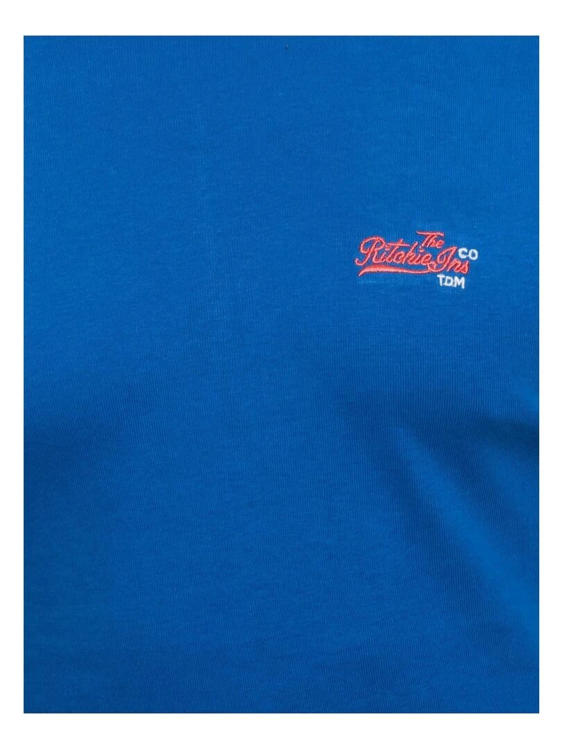 T SHIRT WARLOF II   Bleu roi