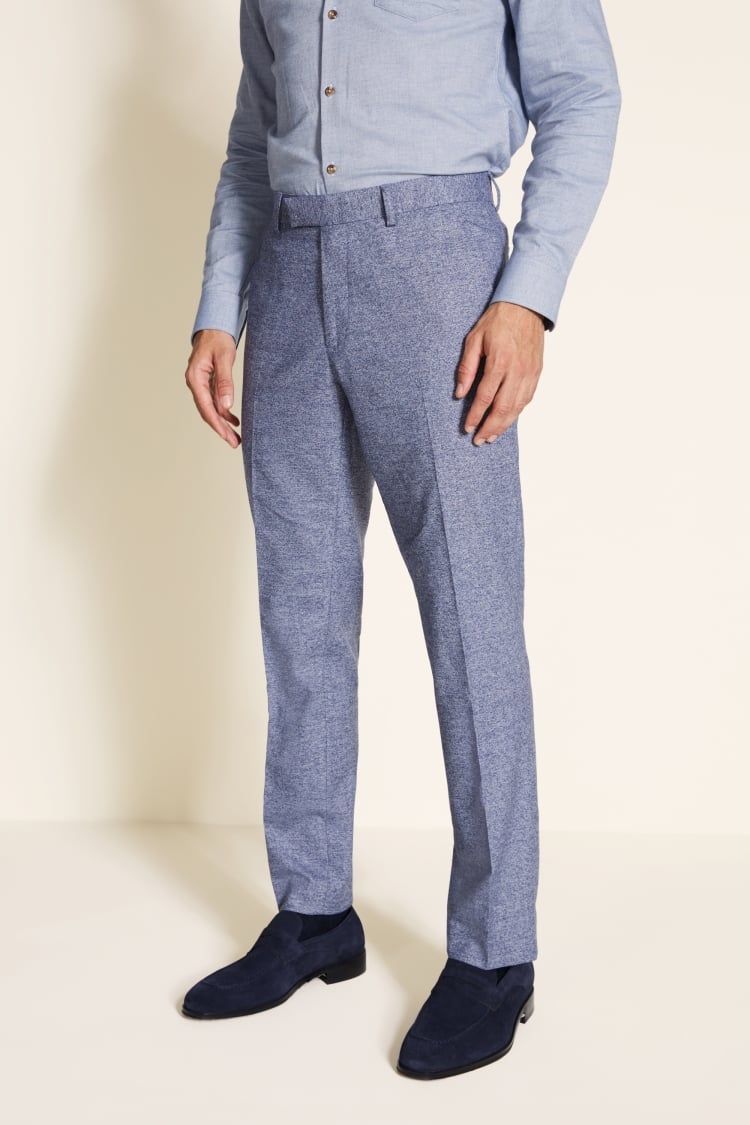 Tailored Grey Check Tweed Trousers   Buy Online at Moss