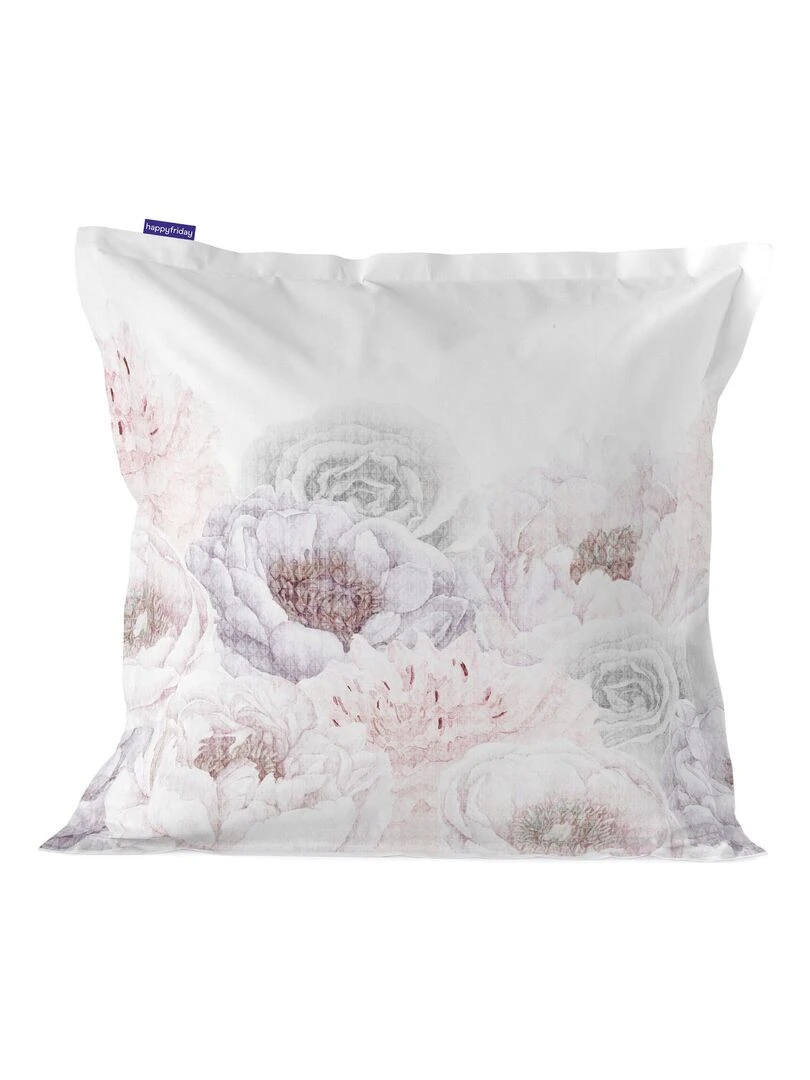 Housse de coussin Delicate bouquet "Happyfriday" Blanc