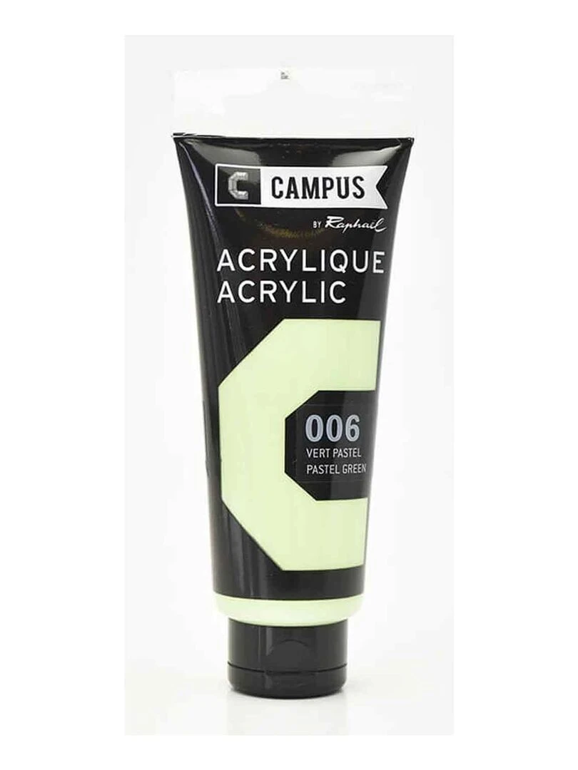 Peinture acrylique 100 ml Vert pastel n°006 N/A
