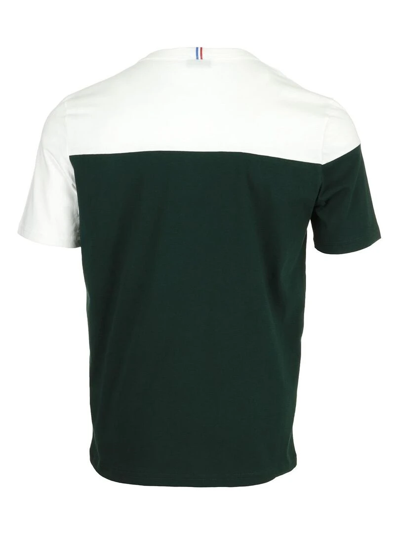 T shirt Le Coq Sportif Bat Tee Ss N°3 Blanc