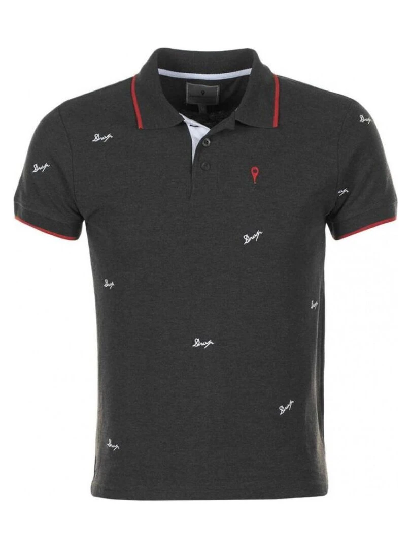 Polo manches courtes garçon ECLAMAR DEGRE CELSIUS Gris