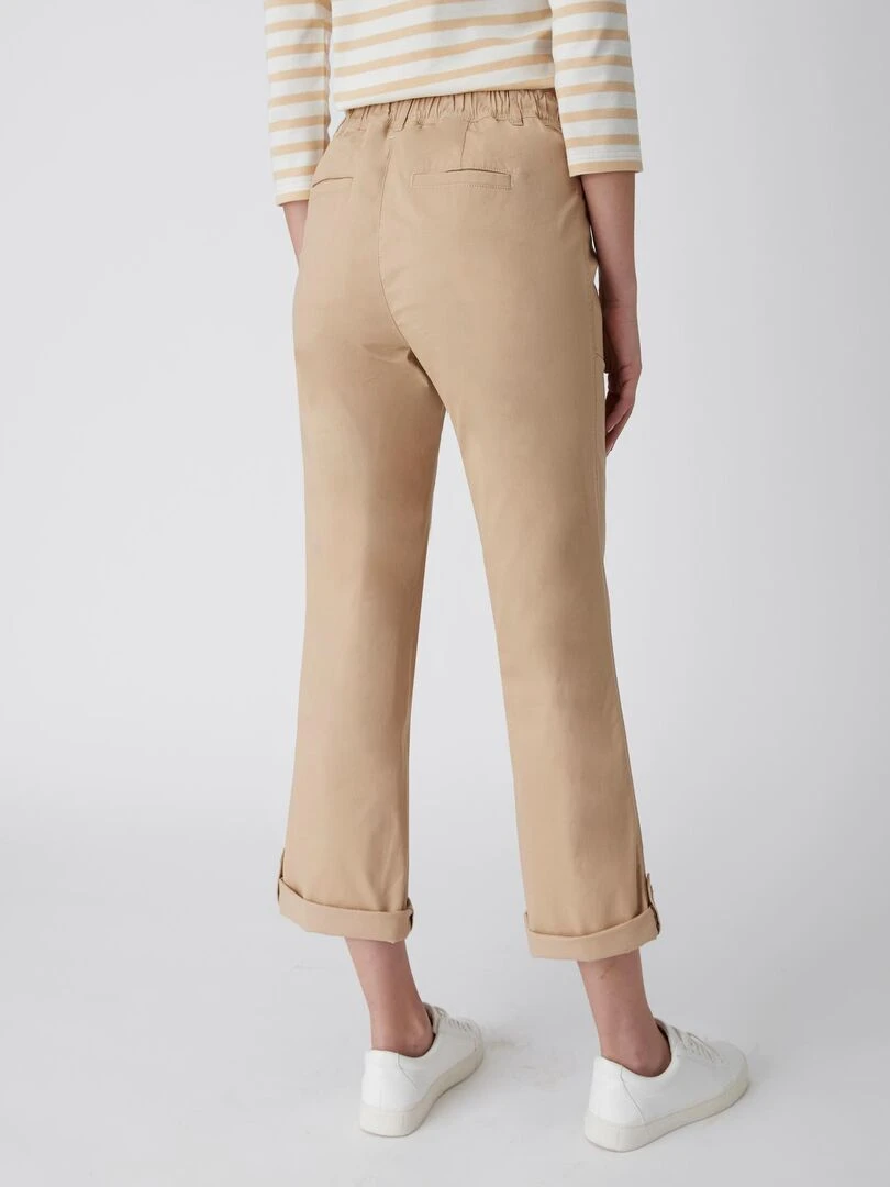 Pantalon 7/8ème transformable   Damart   Marron cappuccino