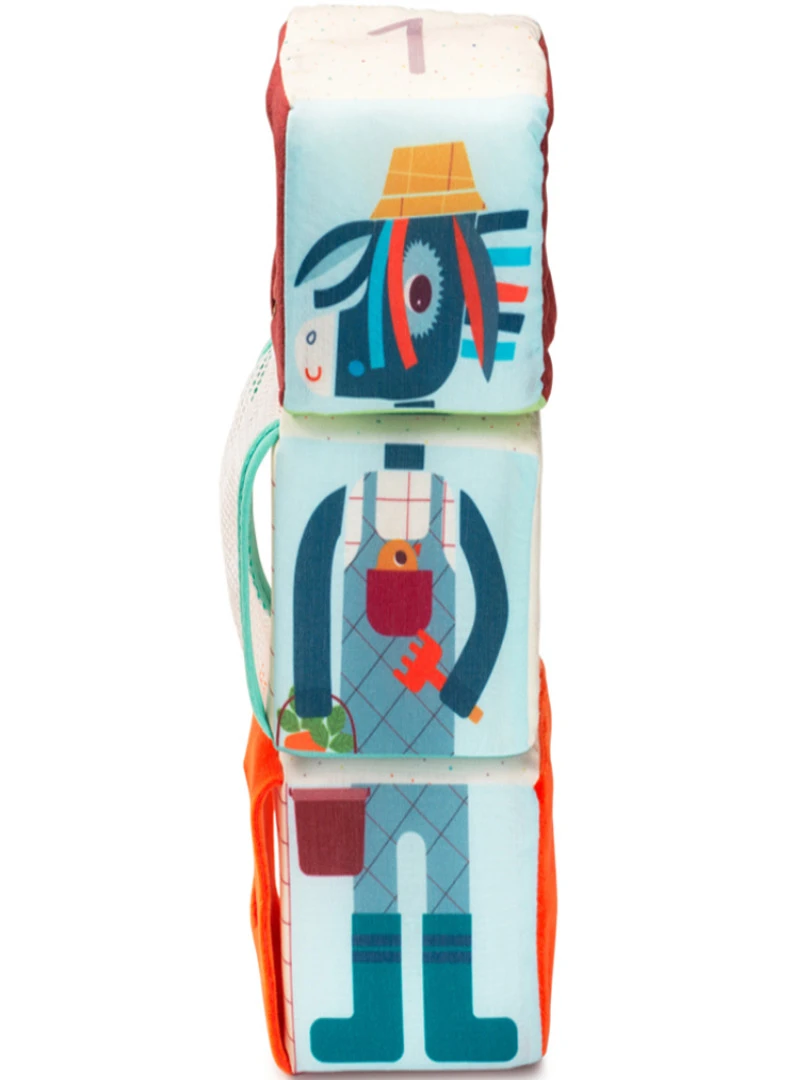 Cubes d'activités cache cache Ferme   N/A