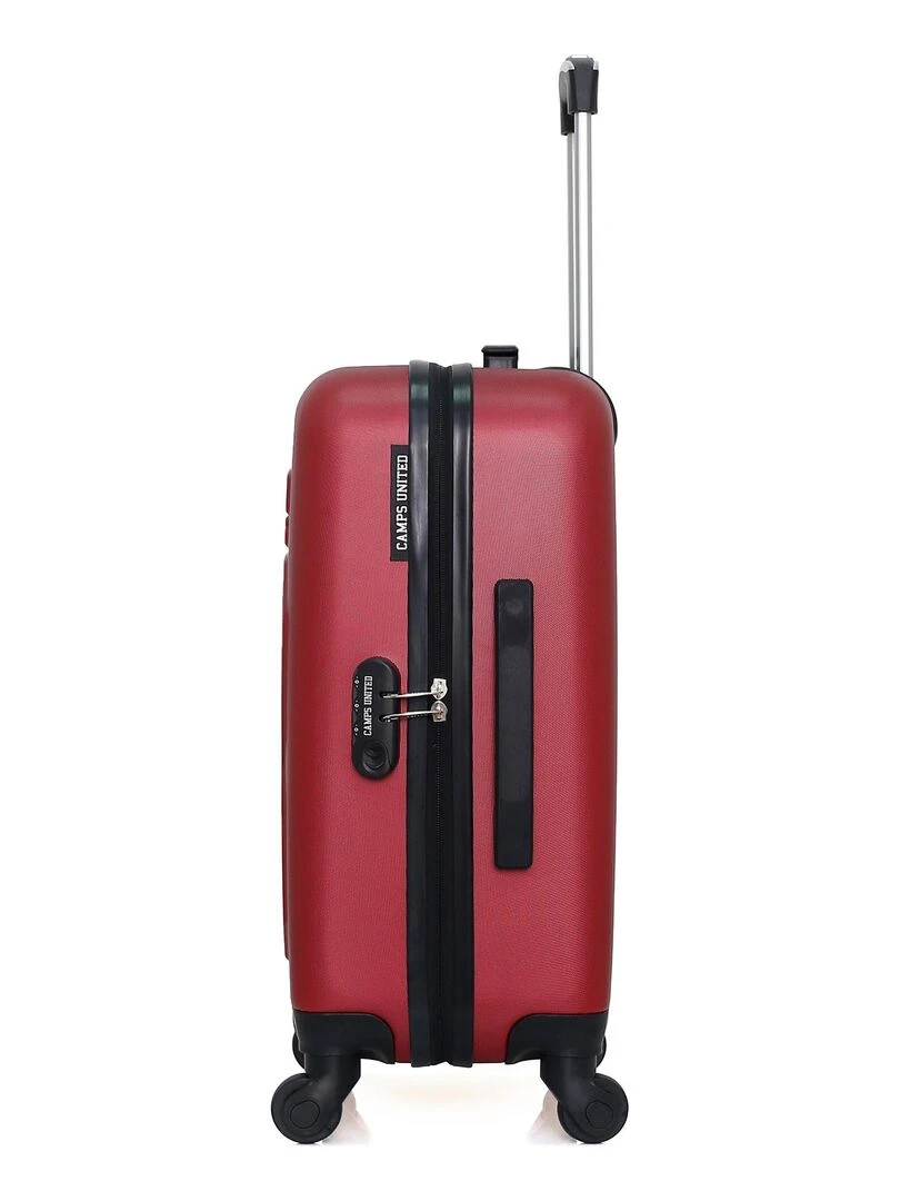 CAMPS UNITED   VALISE CABINE ABS BERKELEY 4 ROUES 55 CM   Bordeaux