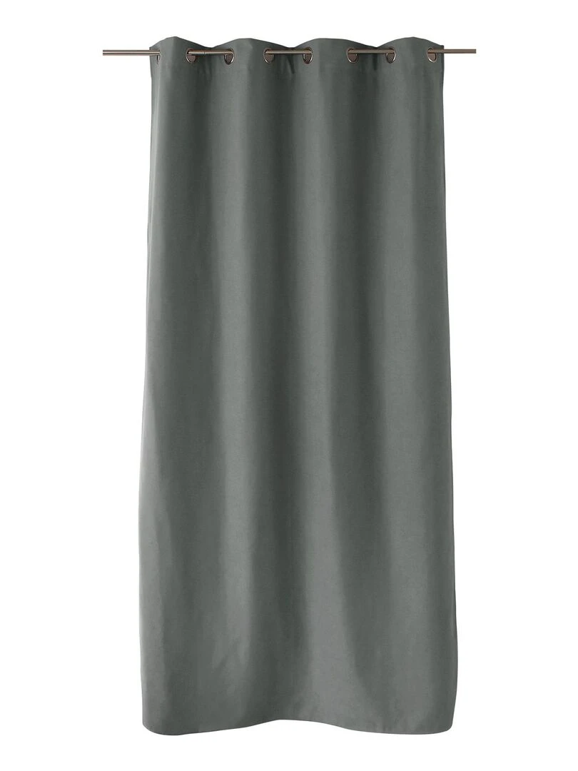 Rideau thermique doublé Gris clair