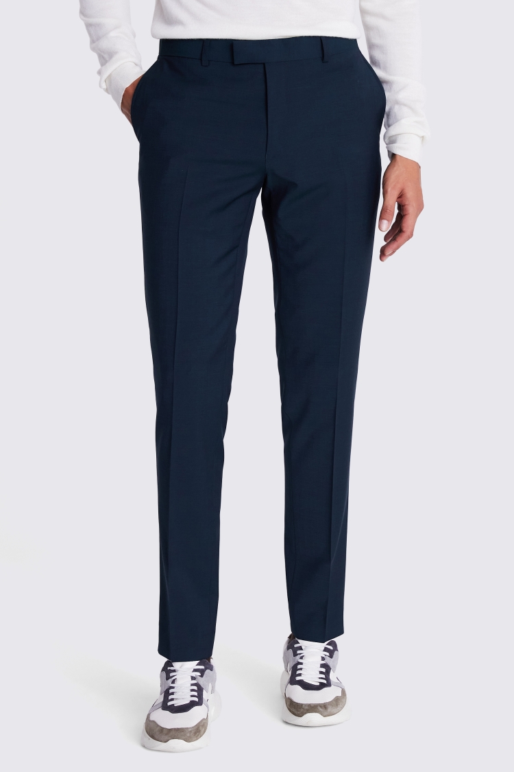 Slim Fit Bottle Green Trousers Buy Online at Moss