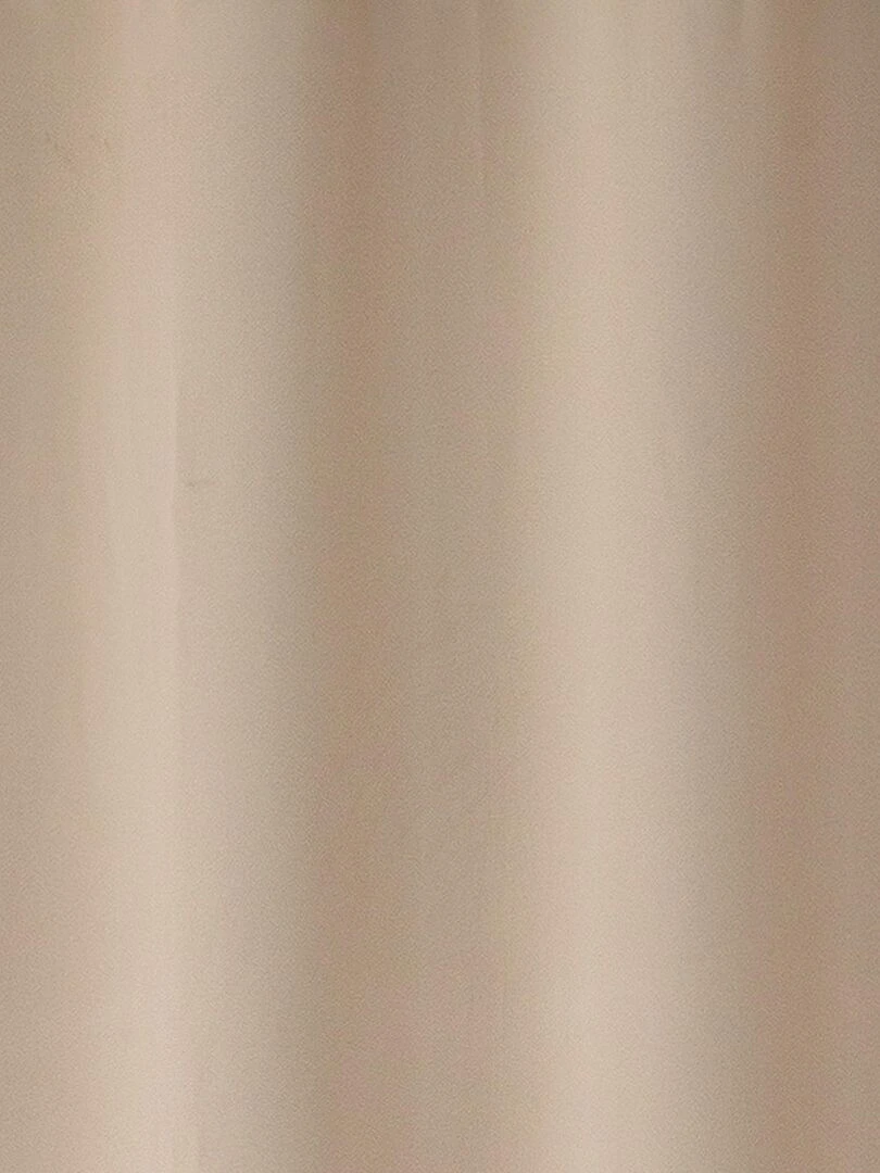 Rideau occultant uni coloré   Beige