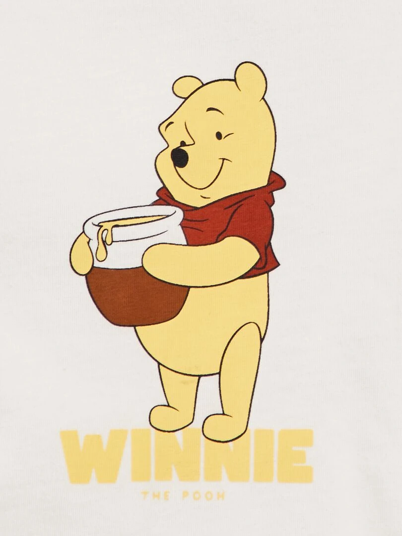 Débardeur 'Disney' Blanc winnie