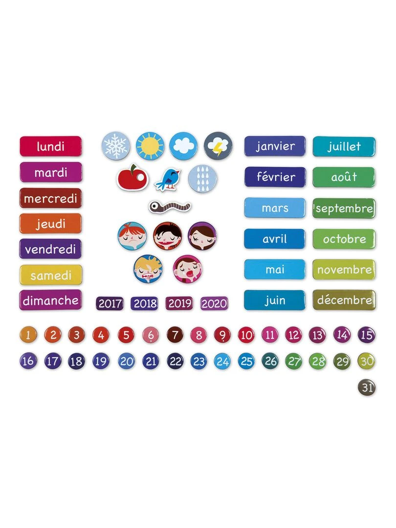 Agenda magnétique Une belle journée   N/A