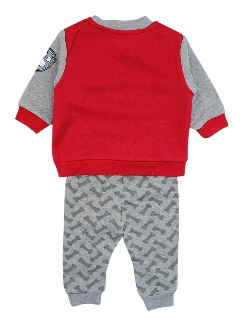 La Pat' Patrouille Jogging bébé garçon imprimé La Pat' Patrouille Rouge