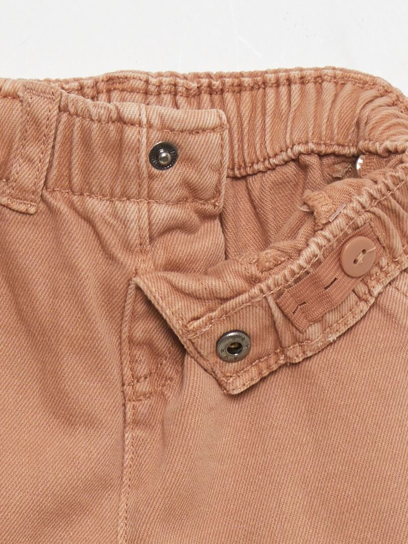 Pantalon style paper bag   Orange