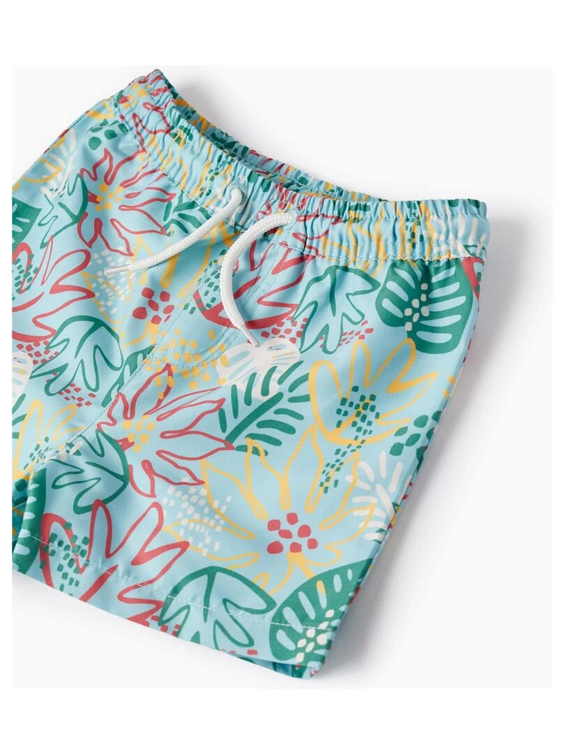 Short De Bain Up 80 Avec Motif Pour Bébé Garçon  CUBA   Bleu clair
