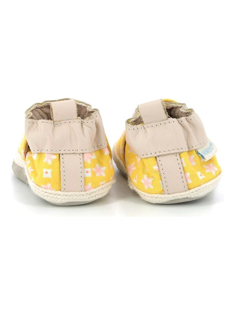 Chaussons Textile Sunny Camp   Jaune