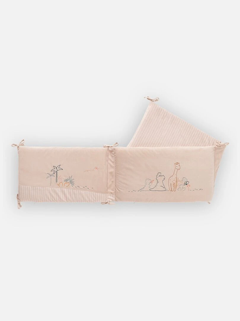 Tour de lit veloudoux    Beige