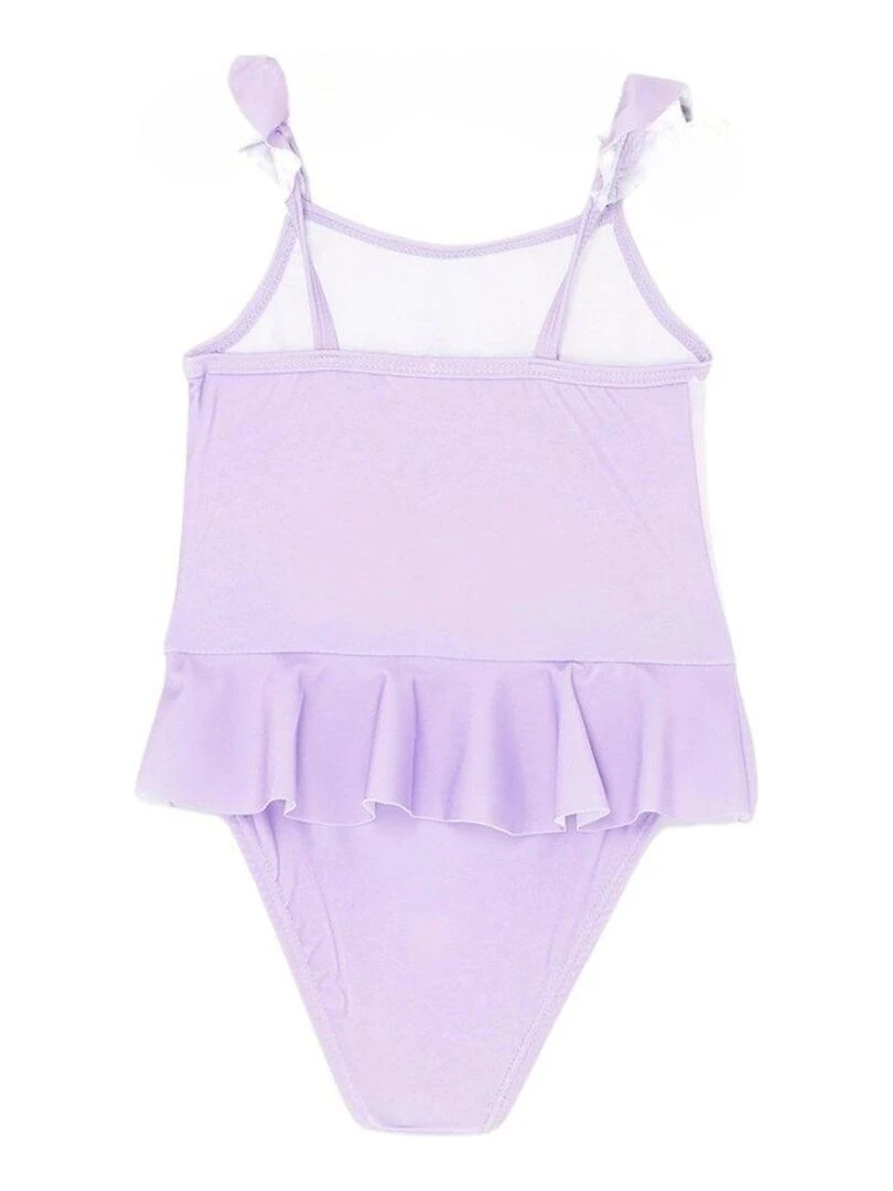 Disney Maillot De Bain fille imprimé La Reine Des Neiges Violet