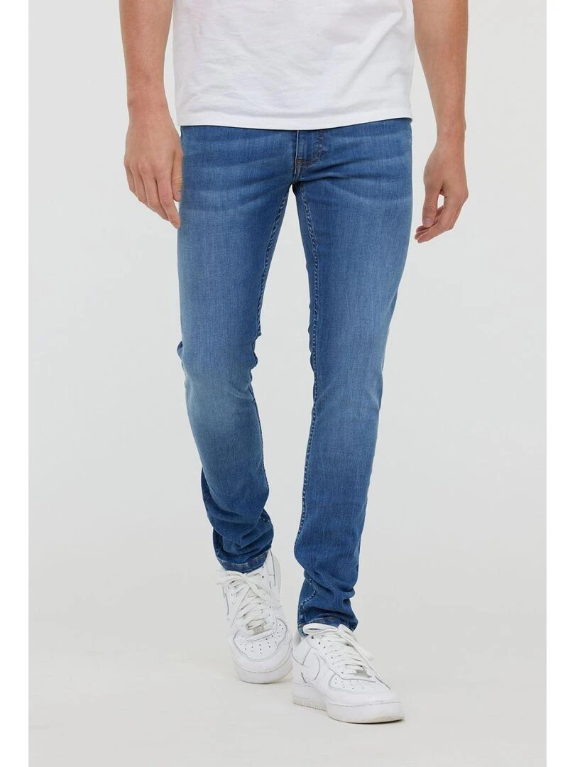 Lee Cooper Jean coton skinny LC132ZP Bleu