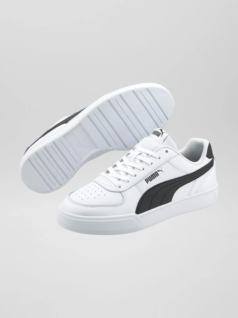 Baskets 'Puma' 'Caven' Blanc/noir