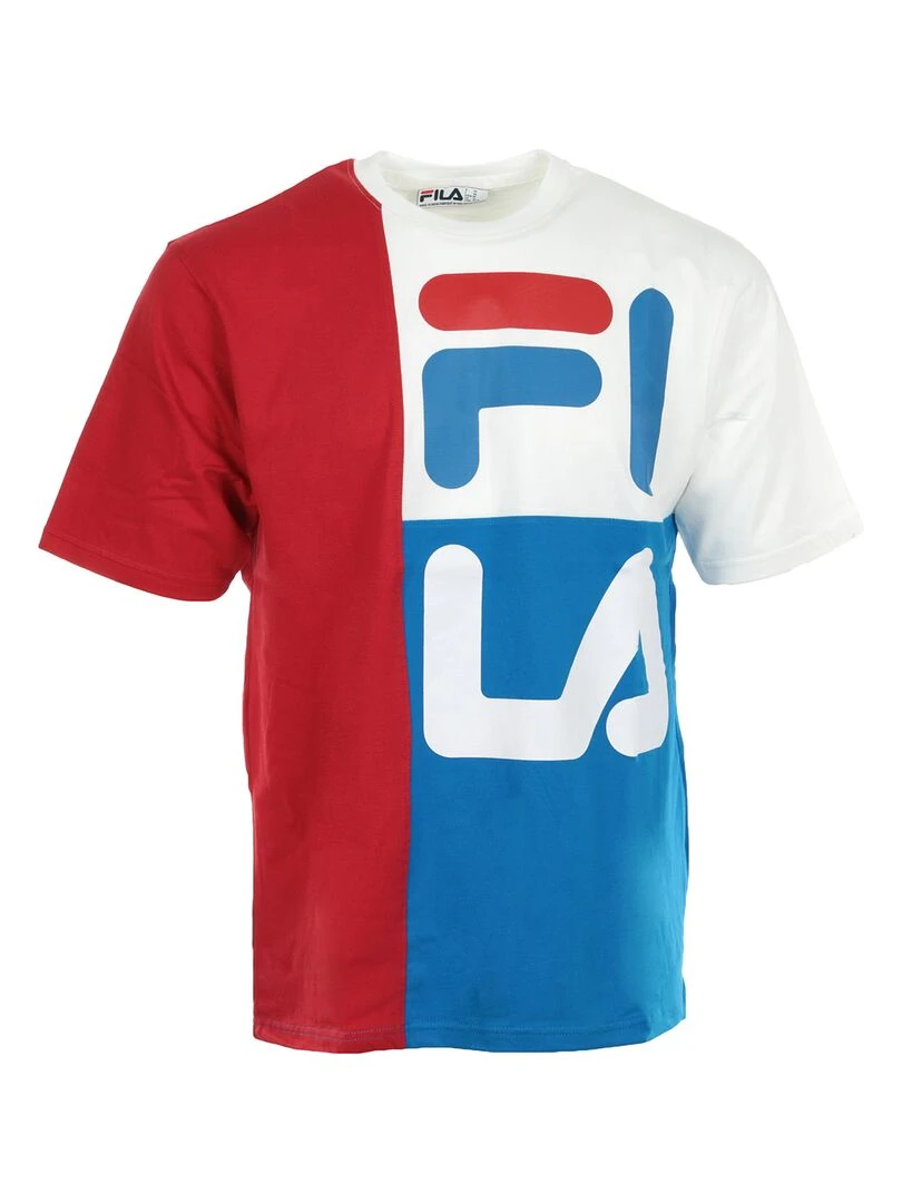 T shirt Fila Indo Colour Block Fit Tee Bleu
