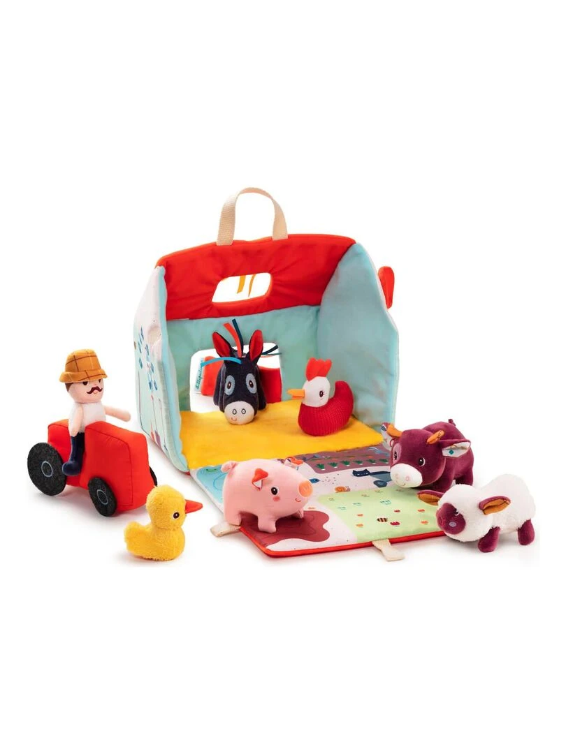 Peluche d'activités Ma première ferme   Multicolore