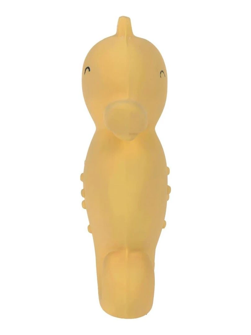 Jouet de bain en caoutchouc naturel Hippocampe   Jaune
