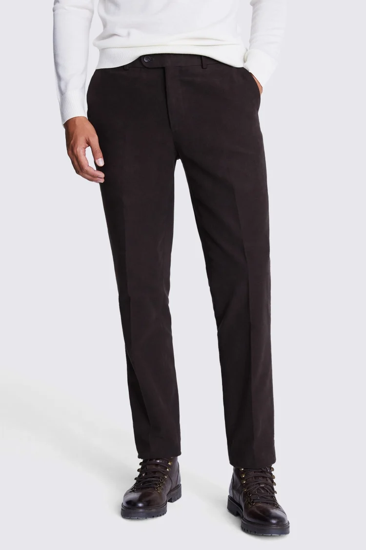 Tailored Fit Navy Trousers    Buy Online at Moss