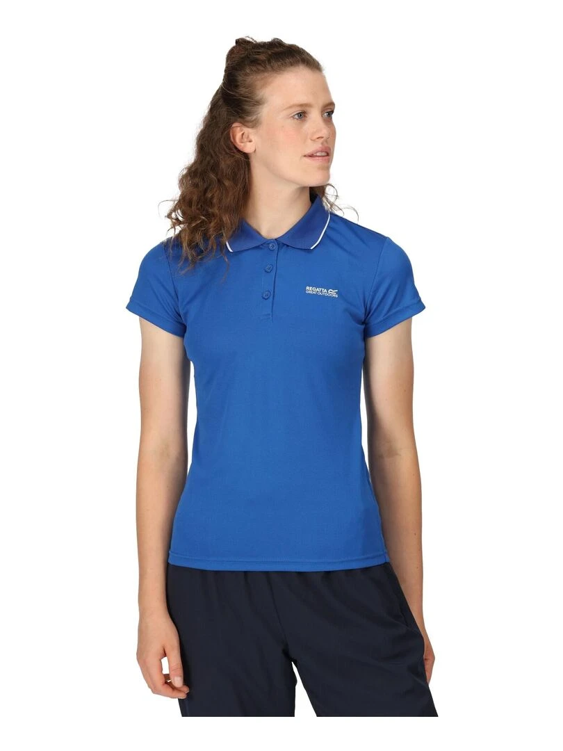 Regatta   Polo manches courtes MAVERICK   Bleu Noir