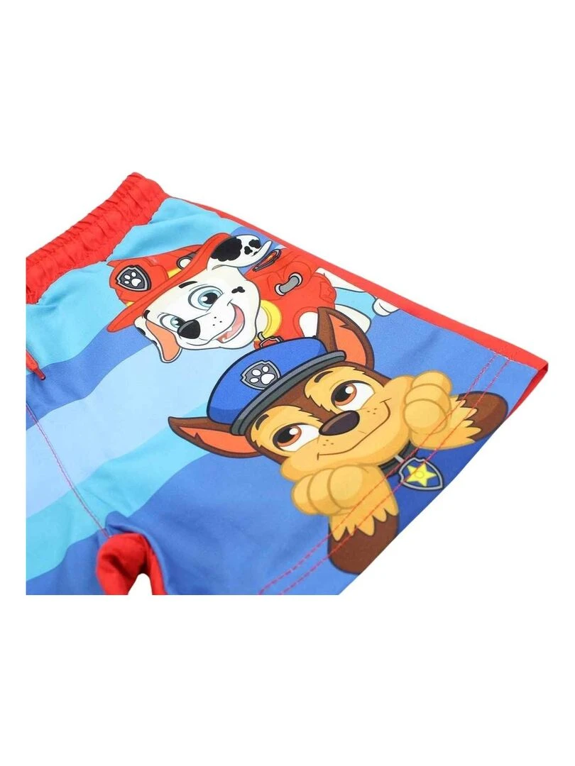 La Pat' Patrouille   Short De Bain garçon imprimé La Pat' Patrouille   Rouge