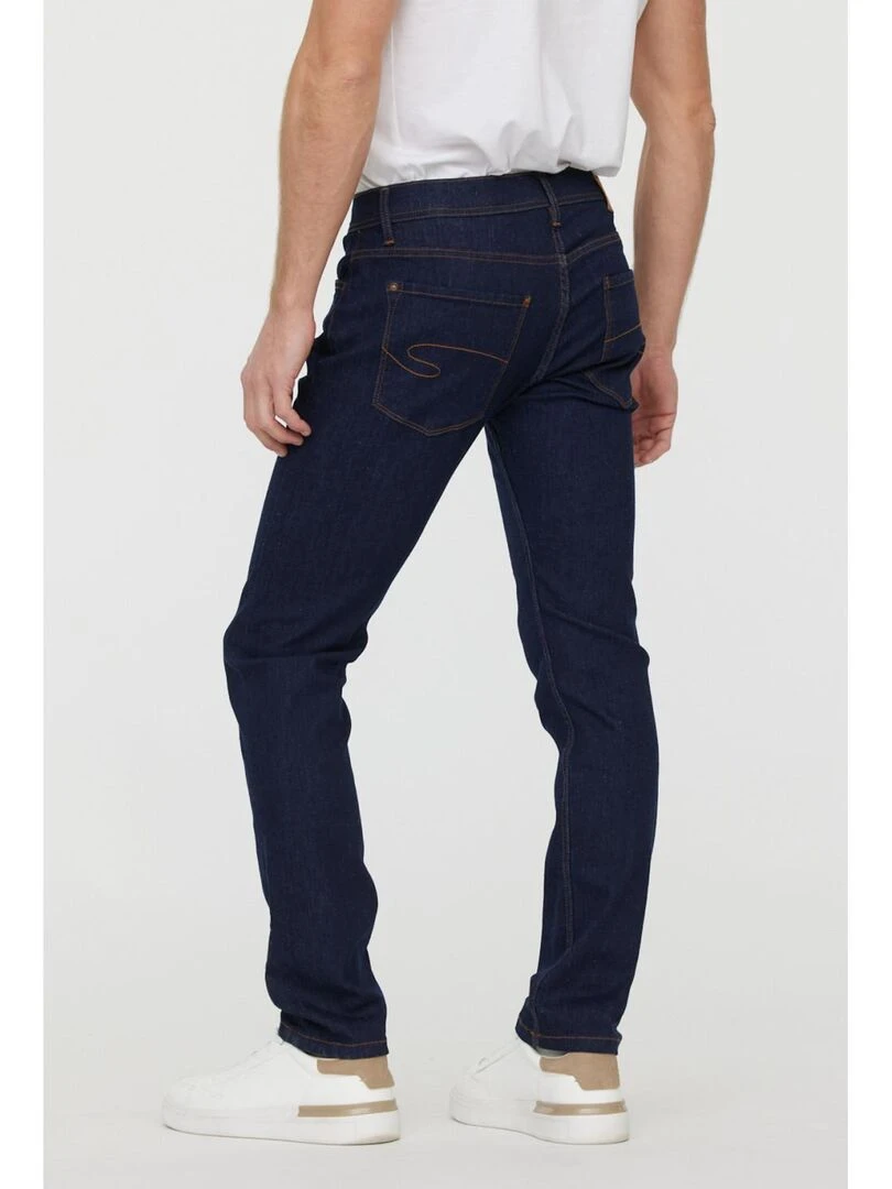Lee Cooper   Jean coton straight 122Z   Bleu