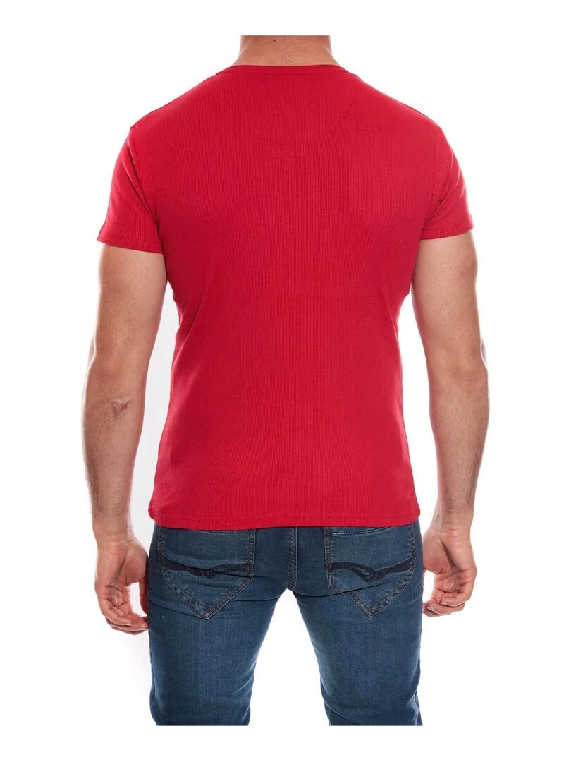 T SHIRT WALTER II   Rouge foncé