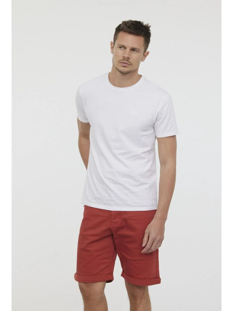 Lee Cooper   Short coton regular NEIMA   Orange