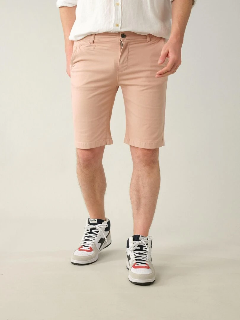 Bermuda pour homme avec poche à l'italienne 'Deeluxe' Vieux rose