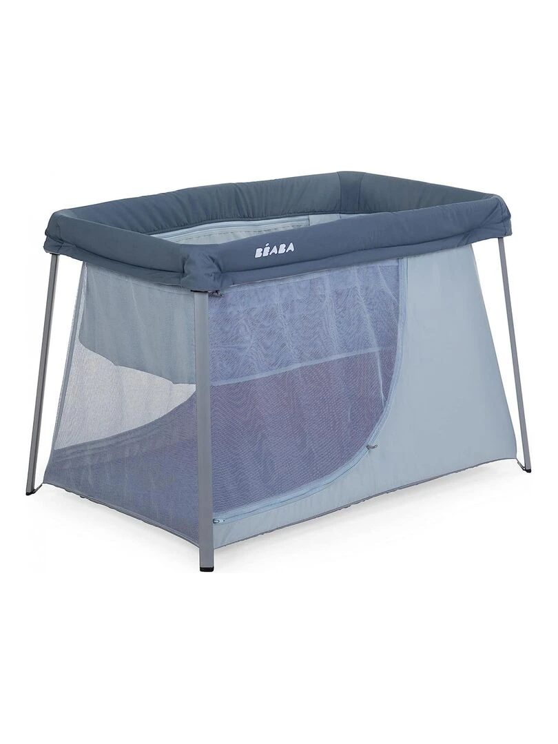 Lit parapluie 3 en 1 Eazy sleep Gris minéral Bleu